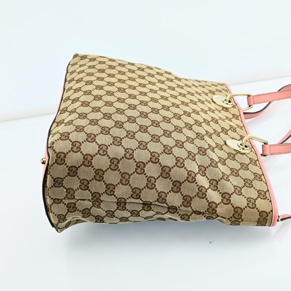 Auth Gucci Shoulder Tote Bag Gg Canvas #47861G26B - Picture 6 of 15